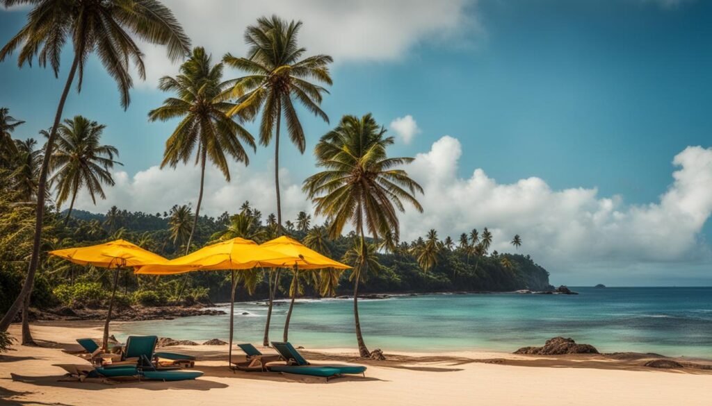 Ropa de playa en Santo Tomé y Príncipe
